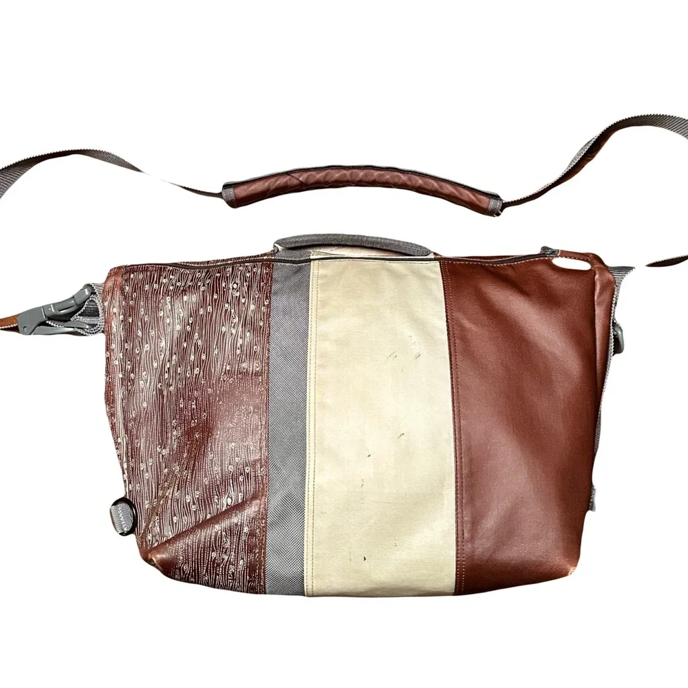 Timbuk2 Wood Crossbody Bag Brown Messenger Shoulder Bag Unisex One Size